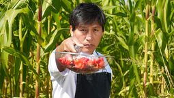 El chef Alfredo Morales nació en Jujuy hace 44 años, y en Cuyo propone su cocina sincrética.