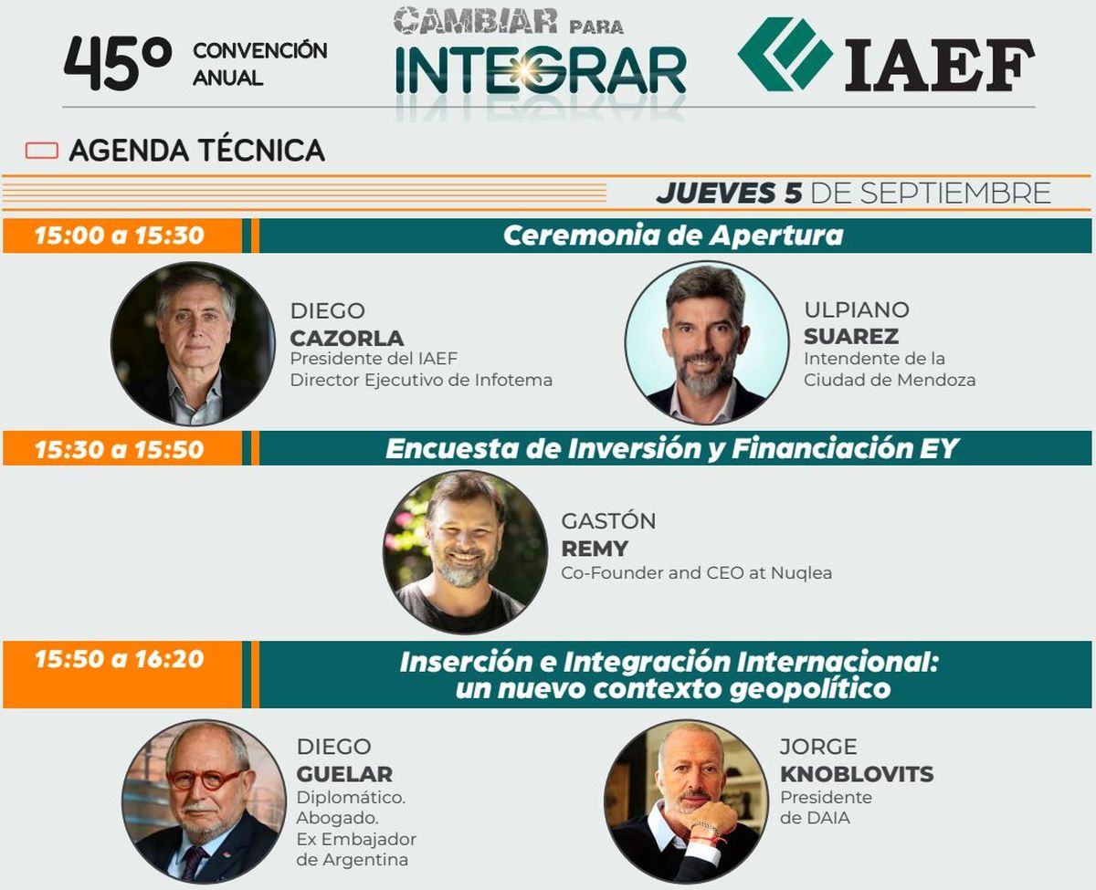 Ulpiano Suarez abrirá el jueves la convención. El viernes estará el presidente Javier Milei. Ulpiano Suarez abrirá el jueves la convención. El viernes estará el presidente Javier Milei.