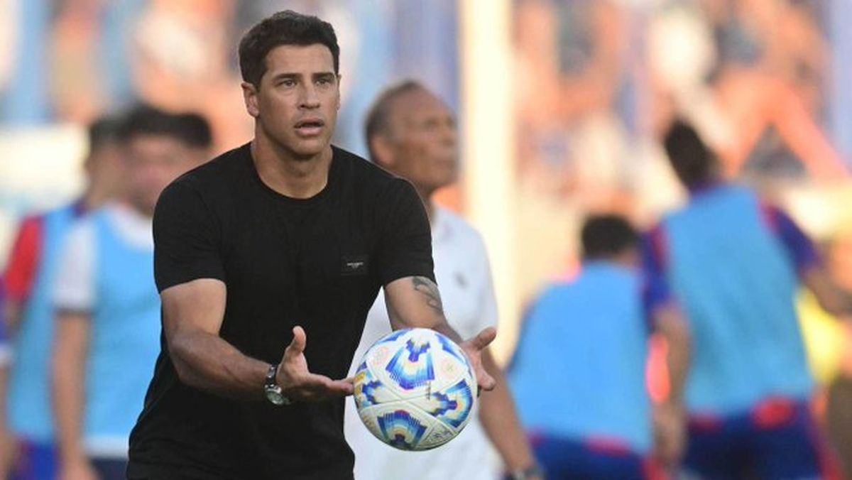 El DT de Vélez habló tras el primer punto que sumó su equipo. El DT de Vélez habló tras el primer punto que sumó su equipo.