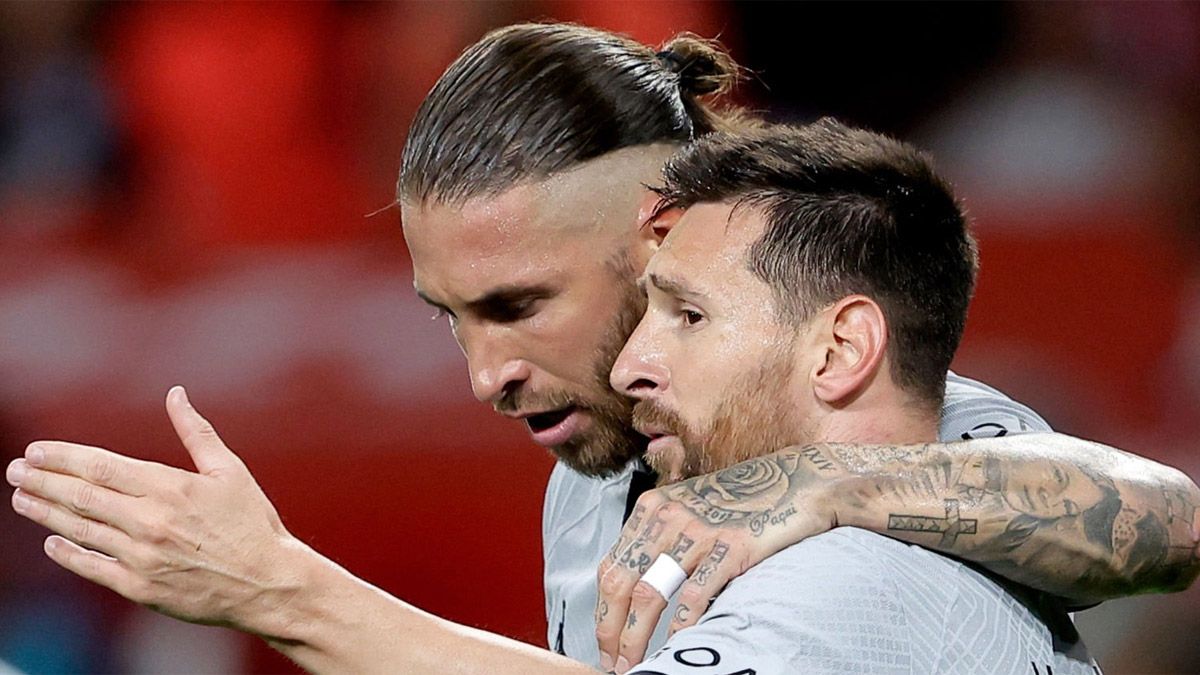 Lionel Messi y Sergio Ramos han establecido una buena amistad en el PSG.