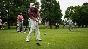 Augusto Núñez se mantiene en la punta del Abierto del Oeste de golf, en el Club de Campo Mendoza