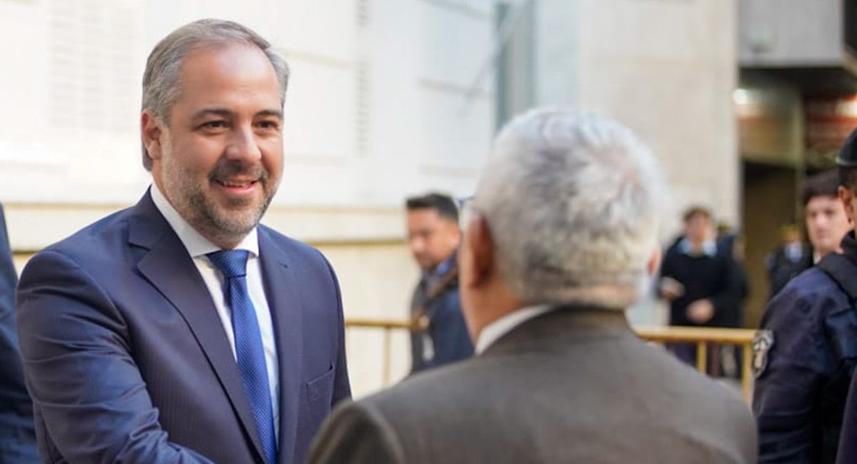 Matías Stevanato, intendente de Maipú.