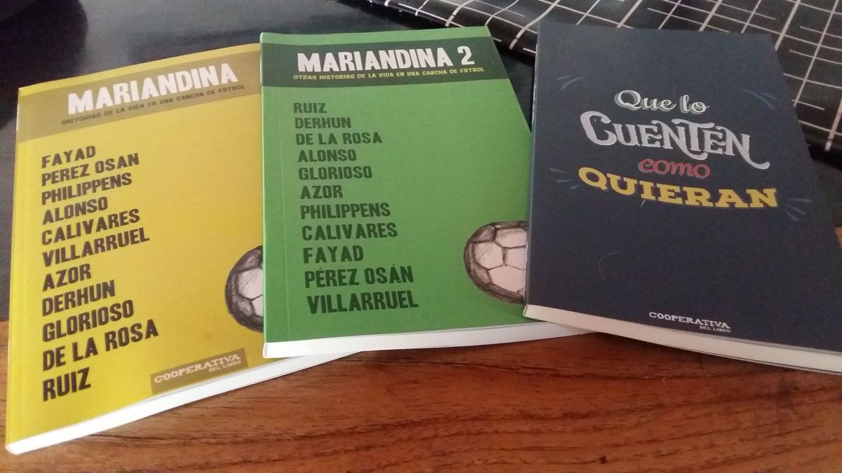 Las dos ediciones de Mariandina. En ambas escribió Villarruel.
