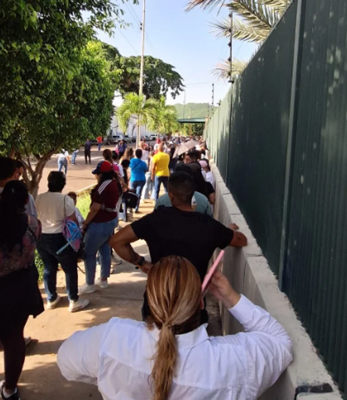 Incidentes en Venezuela para votar. Incidentes en Venezuela para votar.