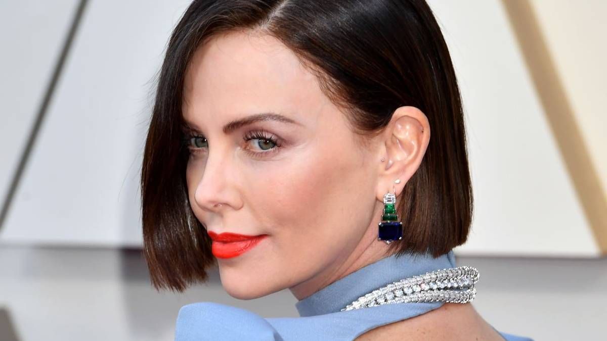 Charlize Theron protagoniza en Netflix la película Operación reno. Foto: Getty Images.