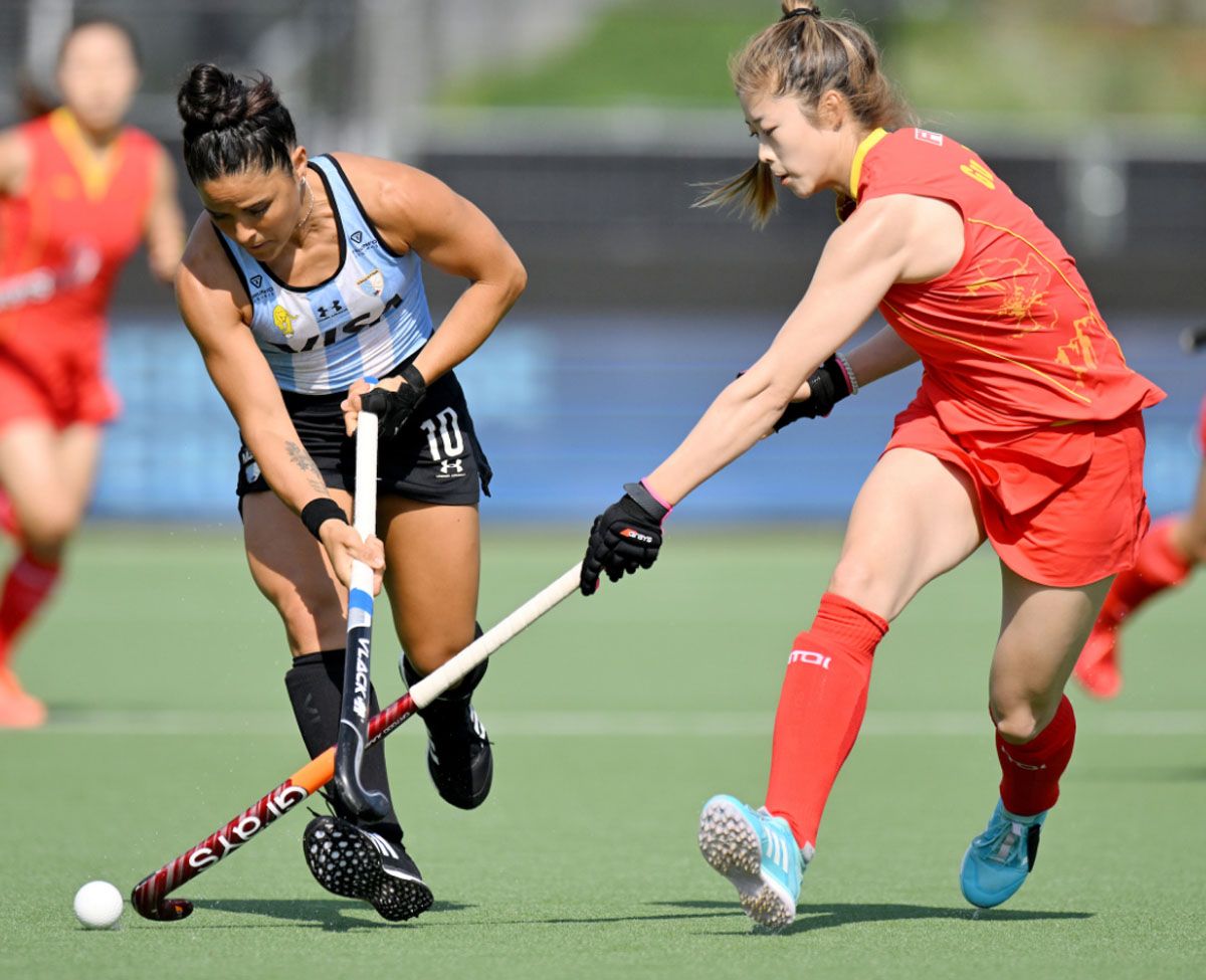 Las Leonas le ganaron a China y lideran la Pro League Las Leonas le ganaron a China y lideran la Pro League
