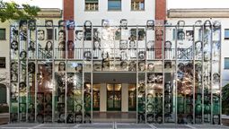 Museo de la Memoria (ex Esma) donde funcionarn parte de los orgnismos de Derechos Humanos. Manuel Adorni anunció recortes en área.