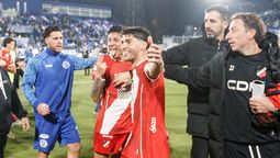 Enzo Pérez festejó los 3 puntos de visitante.