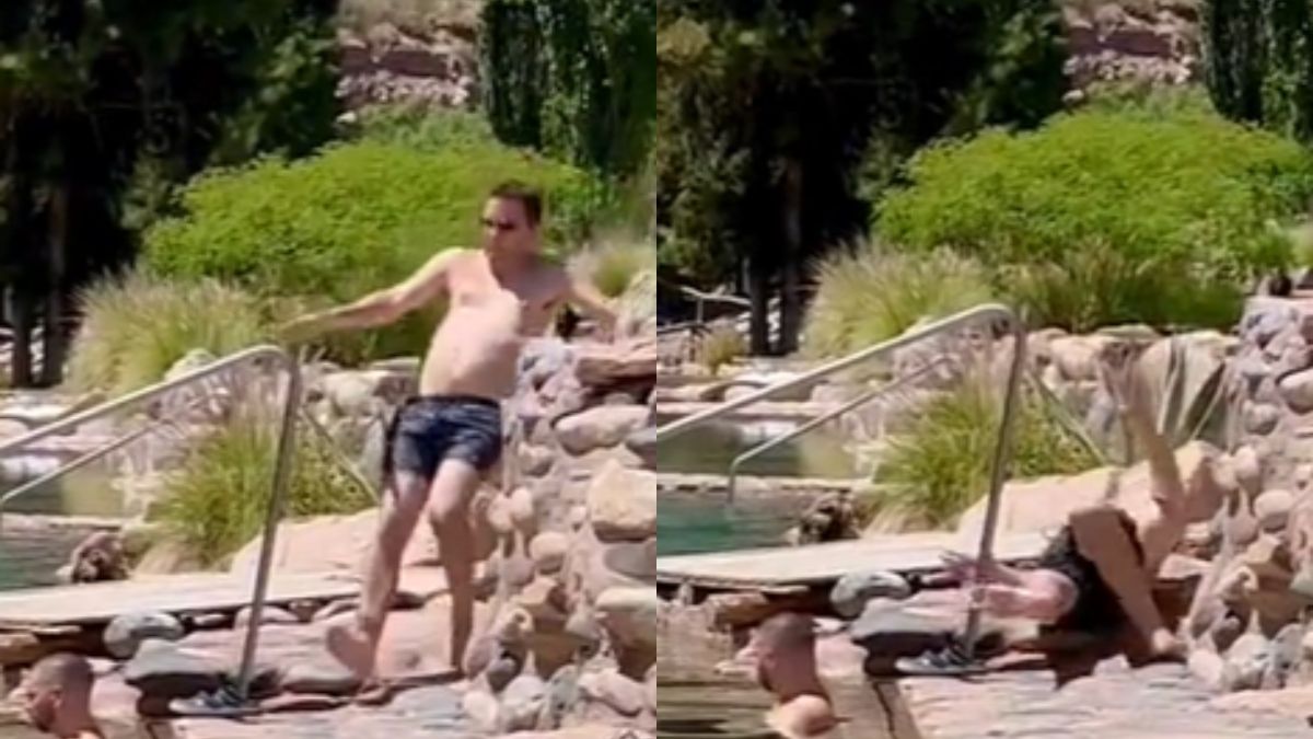 Fue a un atractivo de Mendoza y se llevó el golpe de su vida