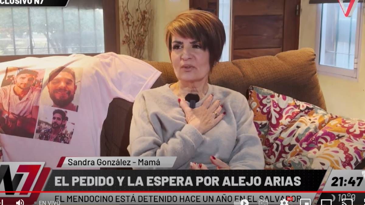 Sandra González confirmó que el ministro Luis Petri iniciará gestiones con el gobierno de El Salvador, donde está preso Alejo Arias. Sandra González confirmó que el ministro Luis Petri iniciará gestiones con el gobierno de El Salvador, donde está preso Alejo Arias.