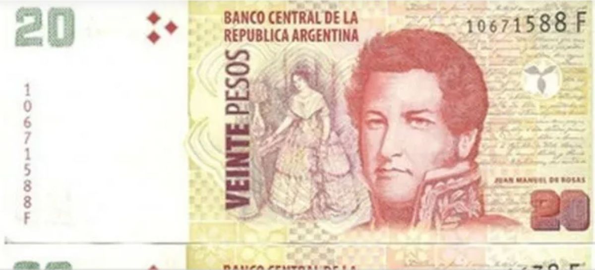 Así es el billete de $ 20 que buscan todos los coleccionistas y se vende por más de $ 80.000.