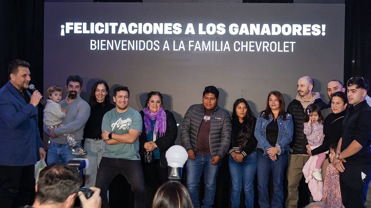 Las familias ganadoras de la noche. Las familias ganadoras de la noche.