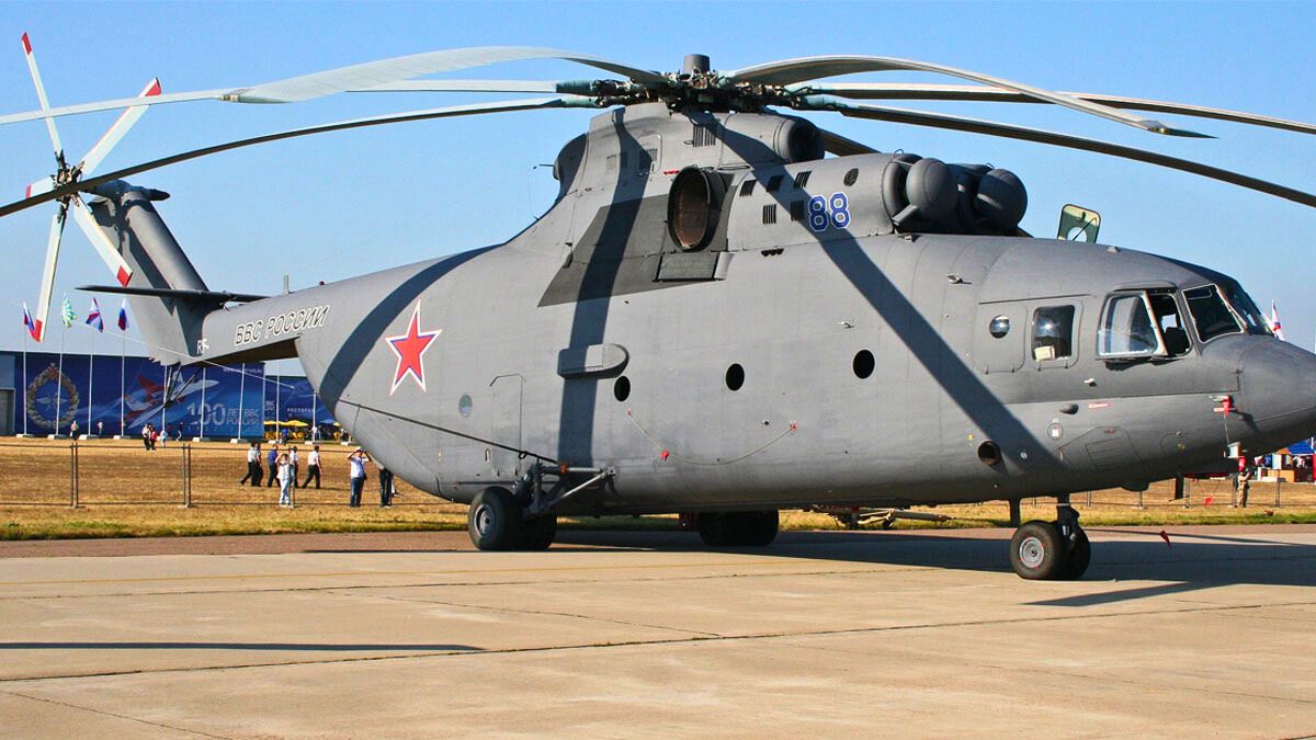 El país que tiene al helicóptero más grande del mundo: un tamaño impresionante y dos potentes motores