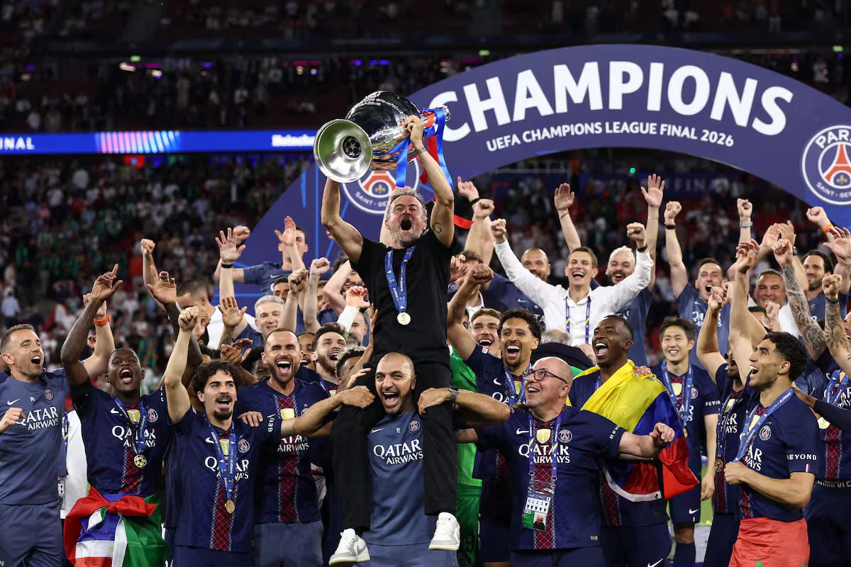 Cinco jugadores del PSG fueron elegidos como los mejores de la Champions League.