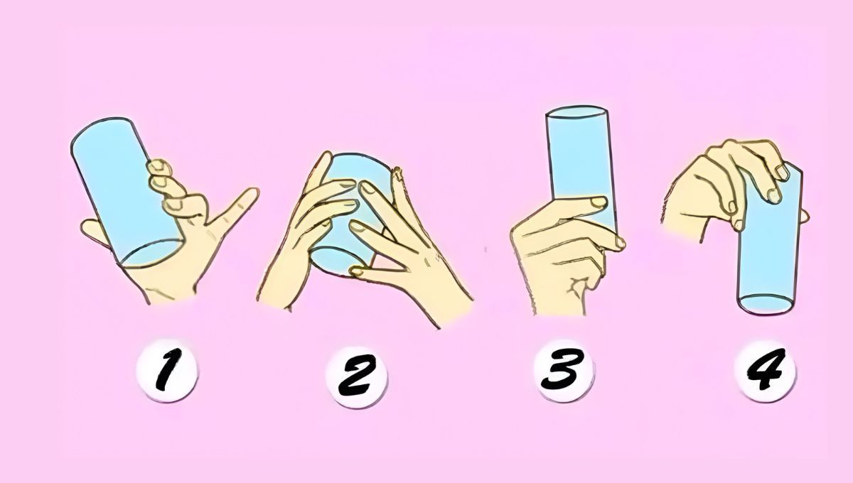 Test de personalidad: elige una forma de agarrar el vaso y descubre como es tu carácter