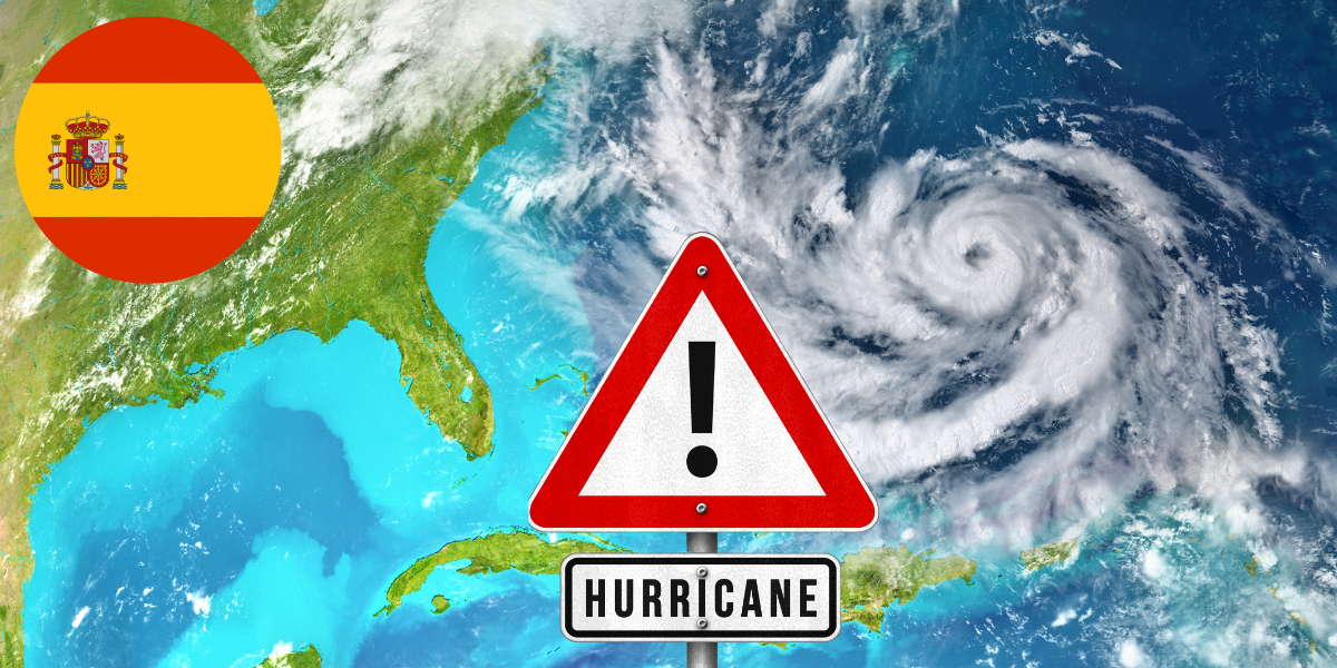 En qué consiste el catastrófico huracán Kirk que sacude a España&nbsp;