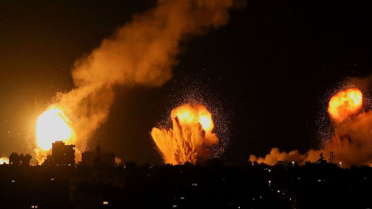 Ataque nocturno de Hamas desde El Libano a Israel. Ataque nocturno de Hamas desde El Libano a Israel.