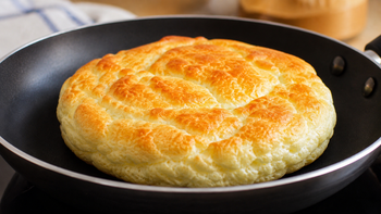 Pan nube sin harina para sumar a la dieta: la receta en la sartén con solo 4 ingredientes Pan nube sin harina para sumar a la dieta: la receta en la sartén con solo 4 ingredientes