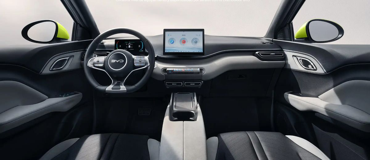Por dentro. Así es el BYD Dolphin Mini. Por dentro. Así es el BYD Dolphin Mini.