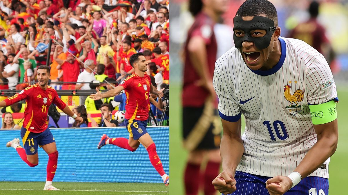 España y Francia encienden las semifinales de la Eurocopa.