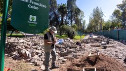 La Comuna de la Ciudad de Mendoza contó los detalles de las excavaciones en la Plaza Cobo.