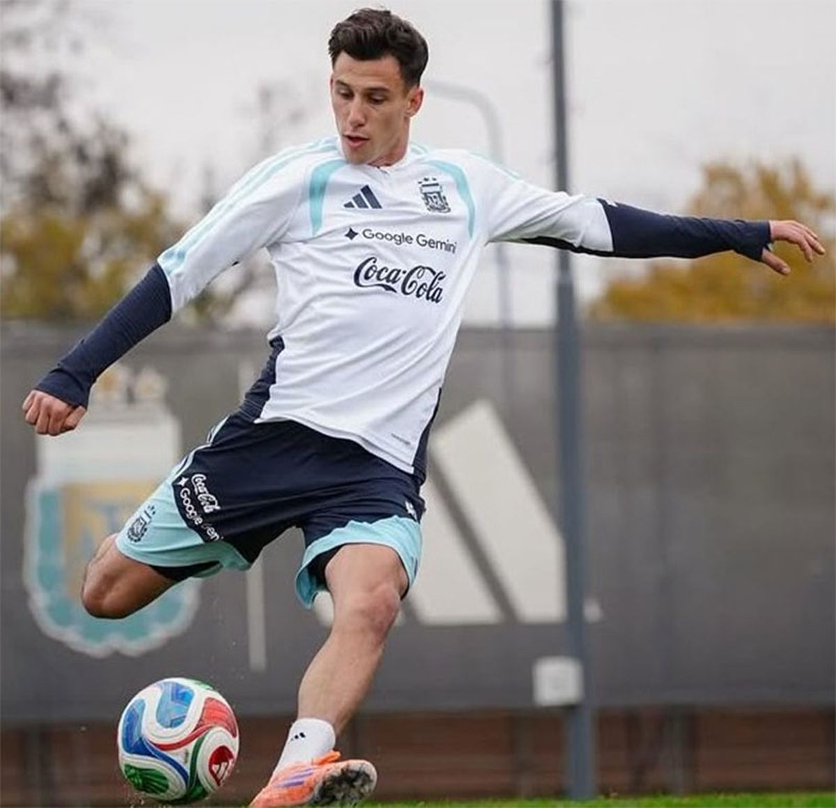 Capaldo se entrena en Kansas con la Selecci&oacute;n argentina.