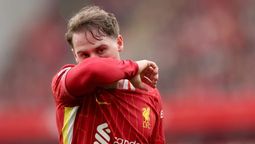 Alexis Mac Allister jugó todo el partido en la derrota del Liverpool en su visita al Brighton.