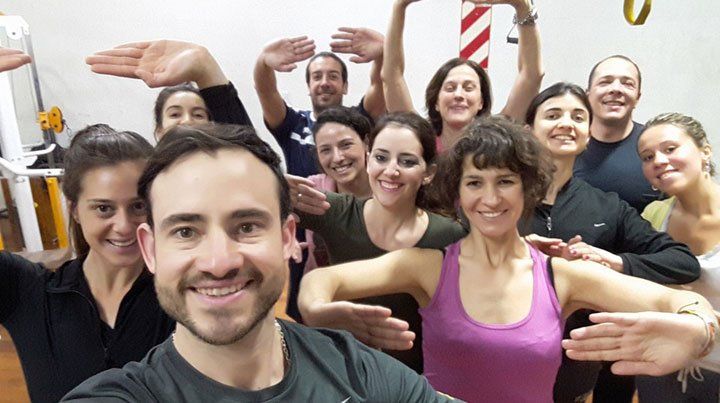 Jorge Viera, un experto en gimnasia pasó por Mendoza