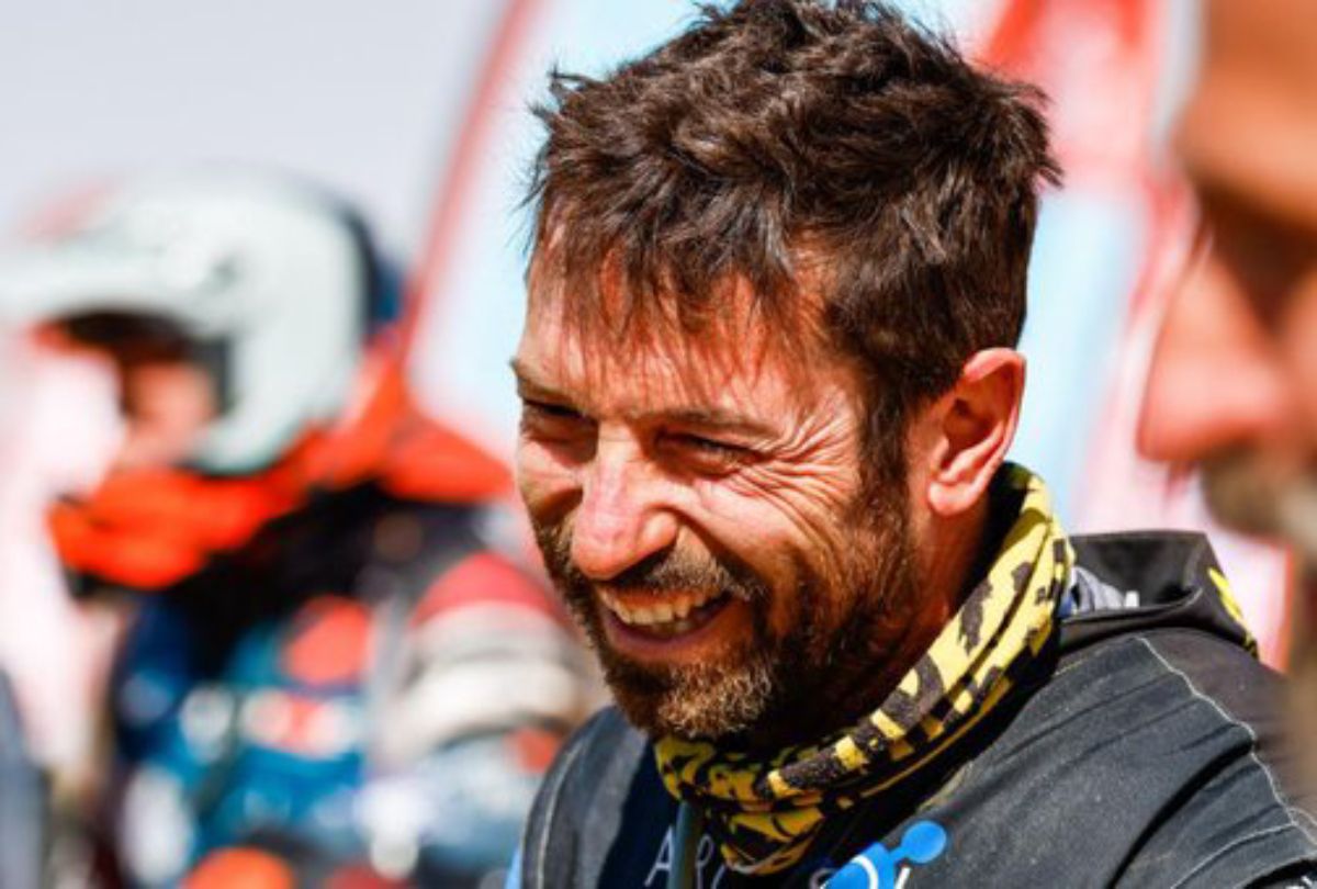 Carles Falcón se accidentó en la segunda etapa