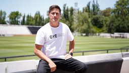 Ezequiel Medrán, el DT de Gimnasia y Esgrima, se mostró muy feliz de haber llegado a la final del Reducido ante San Martín de San Juan.
