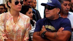 El durísimo audio de Rocío Oliva a Diego Maradona