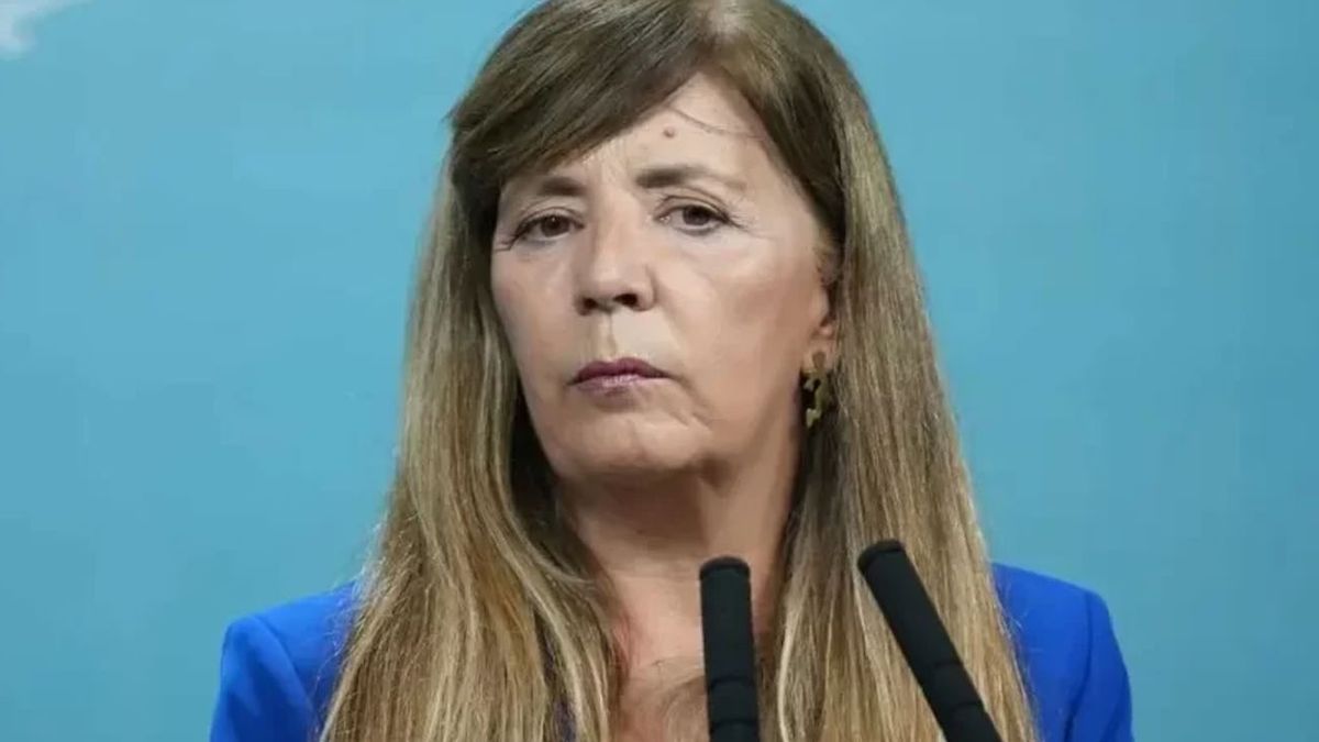 Gabriela Cerruti, vocera presidencial.
