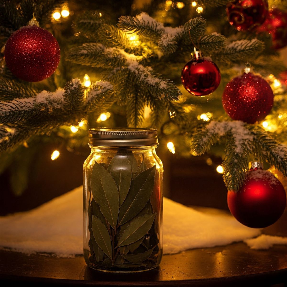 Unas hojitas de laurel sumadas al árbol de Navidad son aconsejables, según el Feng Shui. Unas hojitas de laurel sumadas al árbol de Navidad son aconsejables, según el Feng Shui.