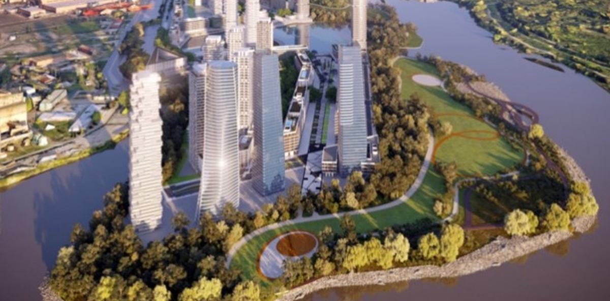 Vista del masterplan de Ramblas del Plata, el proyecto de lujo en pleno Puerto Madero que impulsa el dueño del Mendoza Plaza Shopping Vista del masterplan de Ramblas del Plata, el proyecto de lujo en pleno Puerto Madero que impulsa el dueño del Mendoza Plaza Shopping