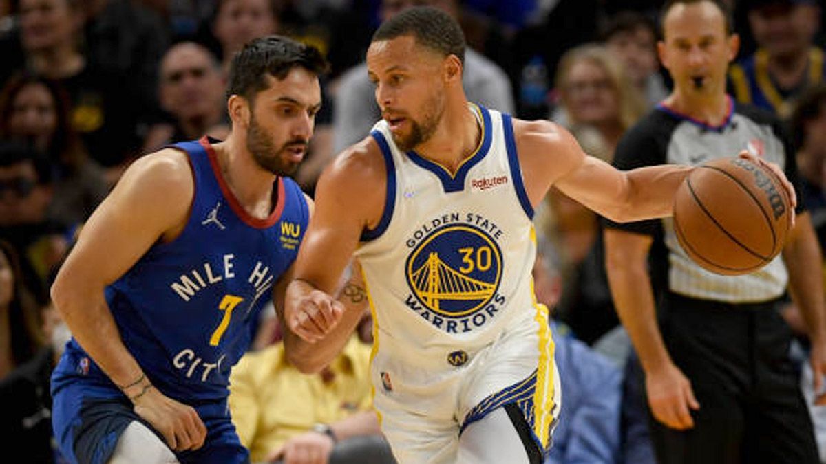 Facundo Campazzo no pudo anotar puntos en Denver Nuggets.