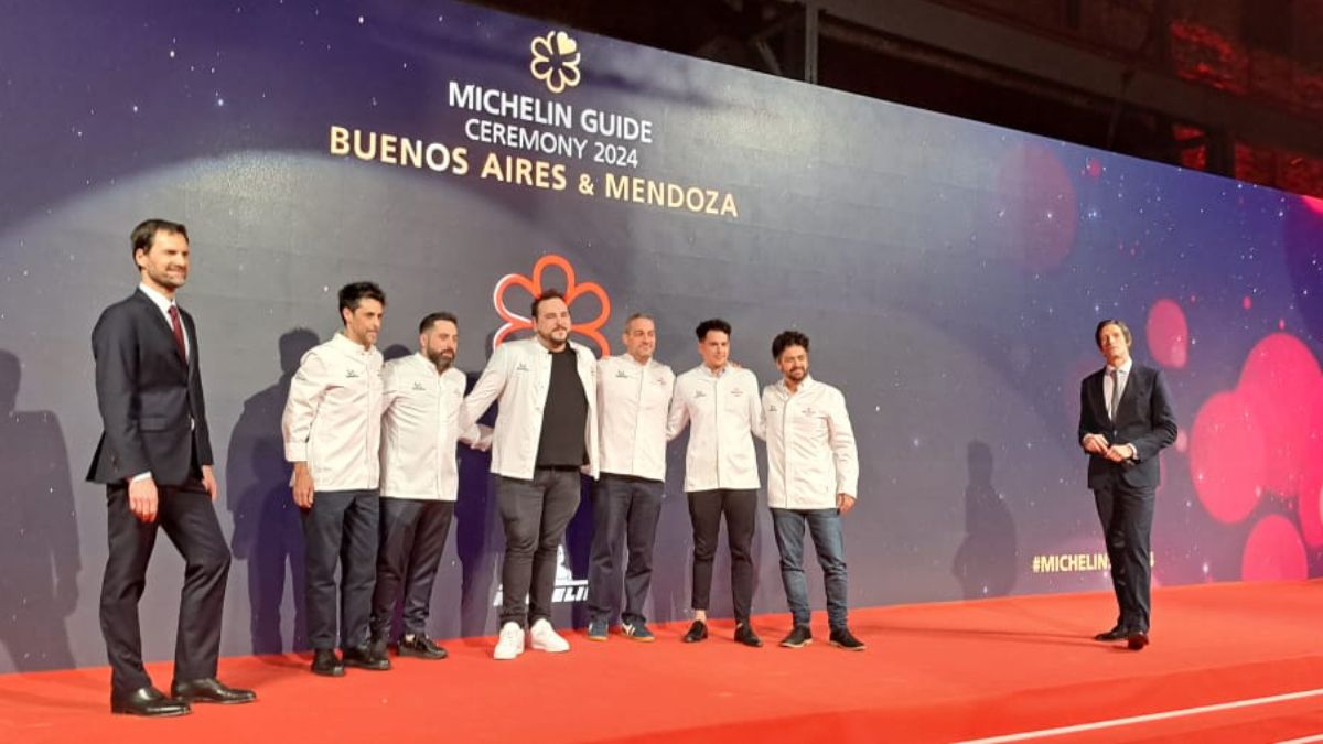 Los chefs de los restaurantes de las seis estrellas Michelin que quedaron para la Argentina: cuatro para Mendoza.