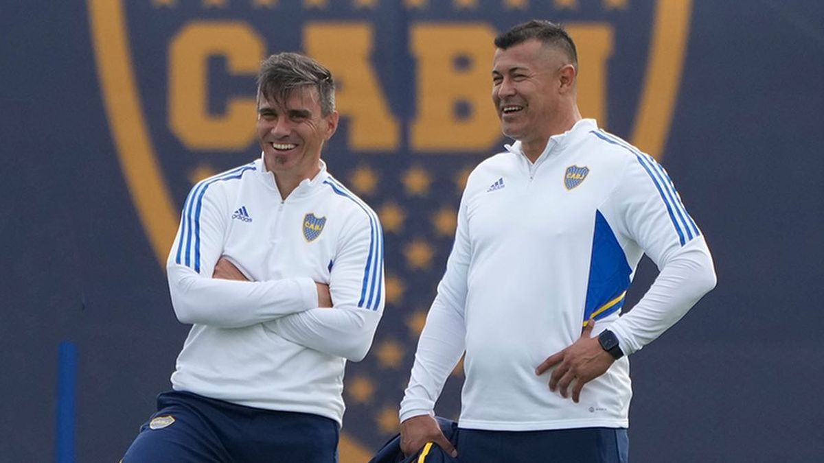 Boca tuvo al venezolano Jan Hurtado en la práctica de este lunes.