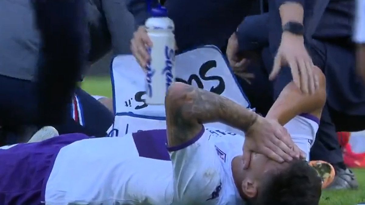 Lucas Martínez Quarta se golpeó muy mal en el tobillo y sumó preocupación con vistas al Mundial Qatar 2022.