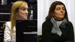 Anabel Fernández Sagasti y Marina Juri.