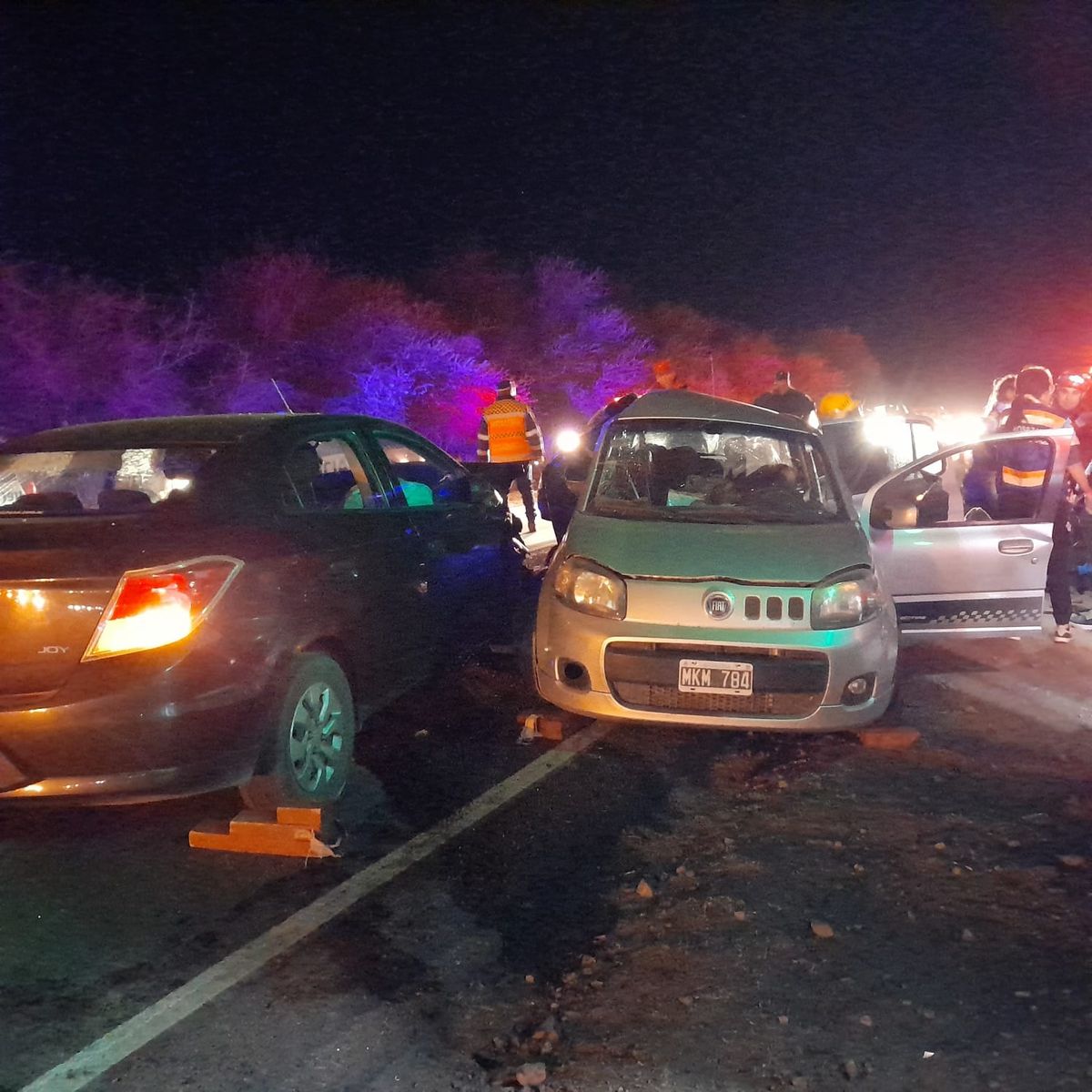 Gran despliegue policial y de ambulancias&nbsp; se debió hacer por el accidente.