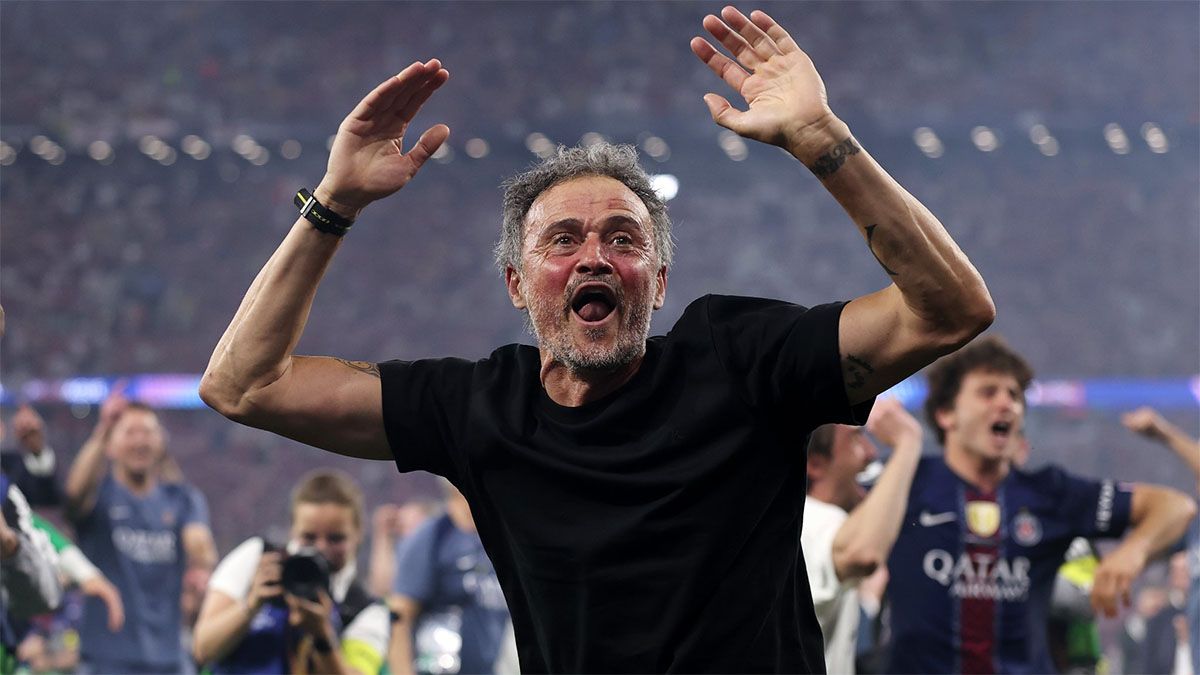 Luis Enrique es el gran responsable de la consagración del PSG en la Champions.