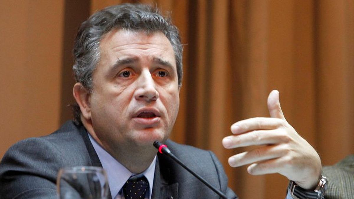 Luis Etchevehere. Criticó la decisión del Gobierno de manejar la Hidrovía.