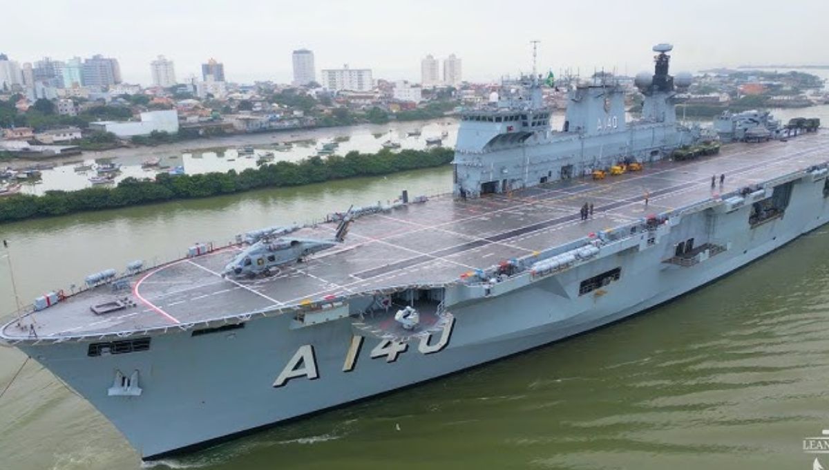 El gigante naval no solo amplía la flota brasileña: también redefine el mapa de poder en el Atlántico Sur y proyecta una nueva etapa para la defensa y la cooperación marítima latinoamericana. El gigante naval no solo amplía la flota brasileña: también redefine el mapa de poder en el Atlántico Sur y proyecta una nueva etapa para la defensa y la cooperación marítima latinoamericana.