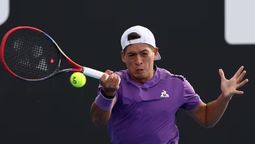 Sebastian Báez estará junto a Francisco cerúndolo en la segunda ronda del Abierto de Australia 2024.
