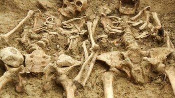 Ni la muerte los separó: una pareja estuvo tomada de la mano durante 700 años