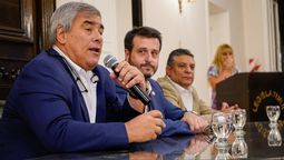 Rubén Cortina en la Legislatura provincial.