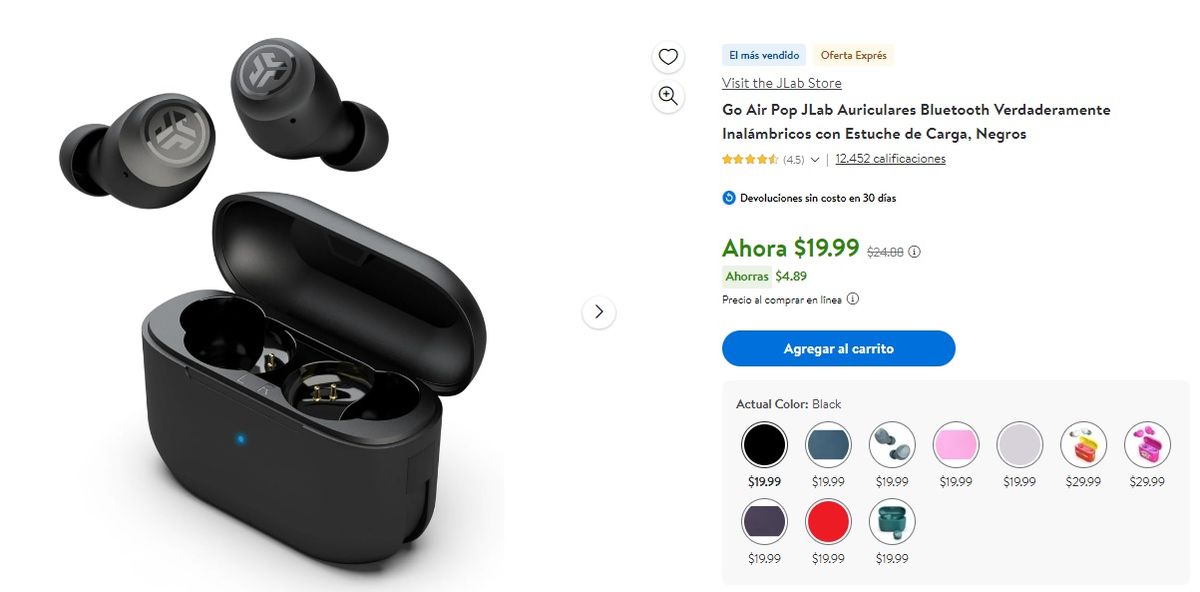 La increíble oferta de Walmart. La increíble oferta de Walmart.