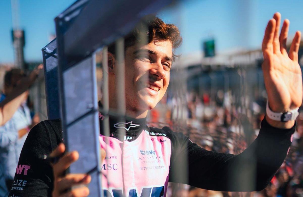 Franco Colapinto fue recibido con gran expectativa en Argentina.