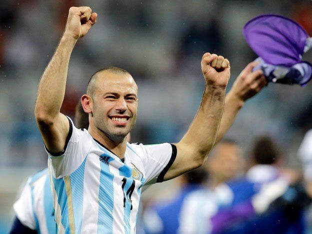 En la Rural le rindieron homenaje a Javier Mascherano