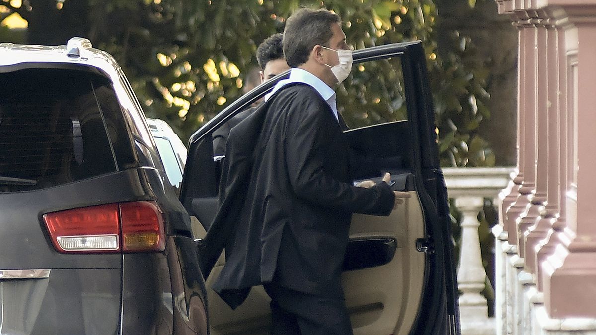 Sergio Massa estuvo este mi&eacute;rcoles por la ma&ntilde;ana con el presidente Alberto Fern&aacute;ndez en la Casa Rosada.